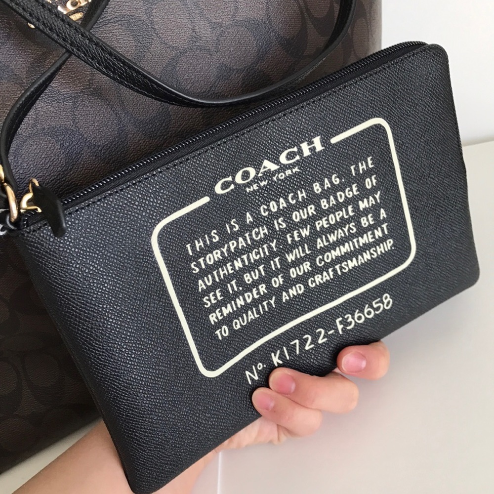 🌷coach reversible tote&pouch/shoulder bag/large - Picture 8 of 8